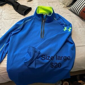 Under Armour quarter zip pull over